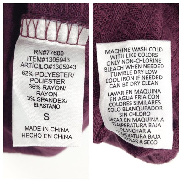 CHASER Waffle Knit & Button Cuff Shirttail Thermal - Picture 8 of 8